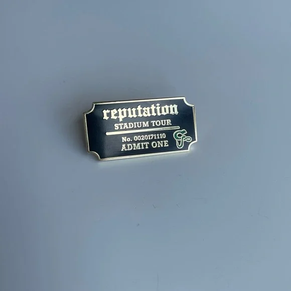 TS Reputation Tour Ticket Pin - Picture 2 of 3